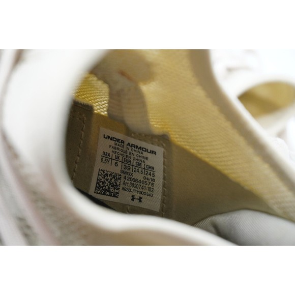 Under Armour Unisex Kids Tan Curry 5 3020741-102 Lace Up Basketball Size 6.5Y - Picture 5 of 5